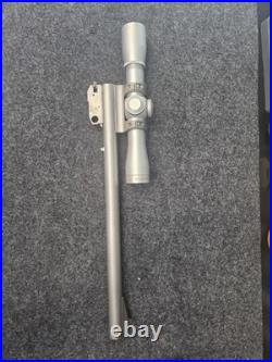 Thompson Center T/C Arms Contender 22lr Match 14-inch Barrel with Leupold Scope