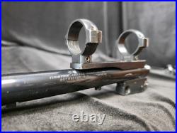 Thompson Center T/C Contender G1 Super 14 Barrel. 35 Rem Blued with Tasco Rings