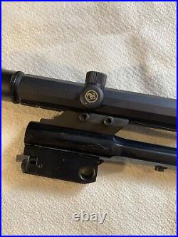 Thompson Contender 22 LR Barrel 10 Octagon With TC LOBO 1.5X Scope Used Great