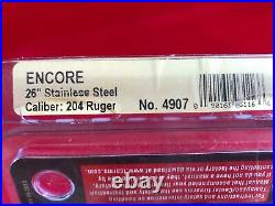 Thompson Encore 204 Ruger Stainless SS 26 Rifle Barrel 4907 NEW