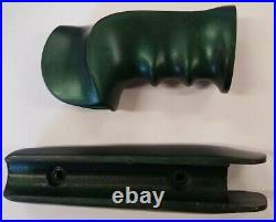 Thompson center G2 grip and 2 hole forearm for 14 barrel inter green plastic