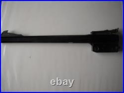 Thompson center contender 10 inch blued octagon barrel 256 win mag with target