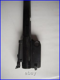 Thompson center contender 10 inch blued octagon barrel 256 win mag with target
