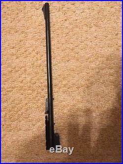 Thompson center contender 21 rifle barrel 30-30 with iron sights and scope moun