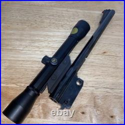 Thompson center contender Octagon Barrel 30-30 Win Withvintage Lobo 3X Scope