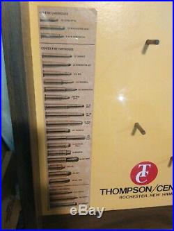 Thompson center contender barrel And frame display silent salesman 1970s scarce