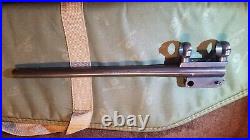 Thompson center encore barrel 308 Win 15 Blued. With Leupold base and rings