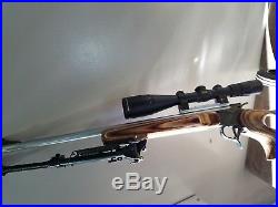 Thompson center g2 contender 223 21 inch barrel stock and scope