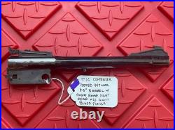 USED TC Thompson Center 357 Hot Shot Contender 8 Octagon Barrel Ported Blem #9