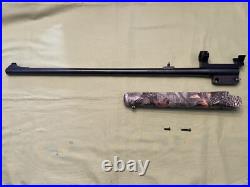 Used Oem Thompson Center Encore. 30-06 Barrel Blued 24 Camo Forend Scope Mount Used Oem Thompson Center Encore. 30-06 Barrel Blued 24 Camo Forend Scope Mount