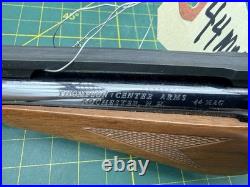 VTG 1970s Thompson Center Contender TC 44 Mag 10 Barrel with Rail Forend & Sights