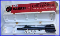 Vintage TC Thompson Center Arms 10 BARREL Blued Finish CONTENDER Colt 45 OG Box